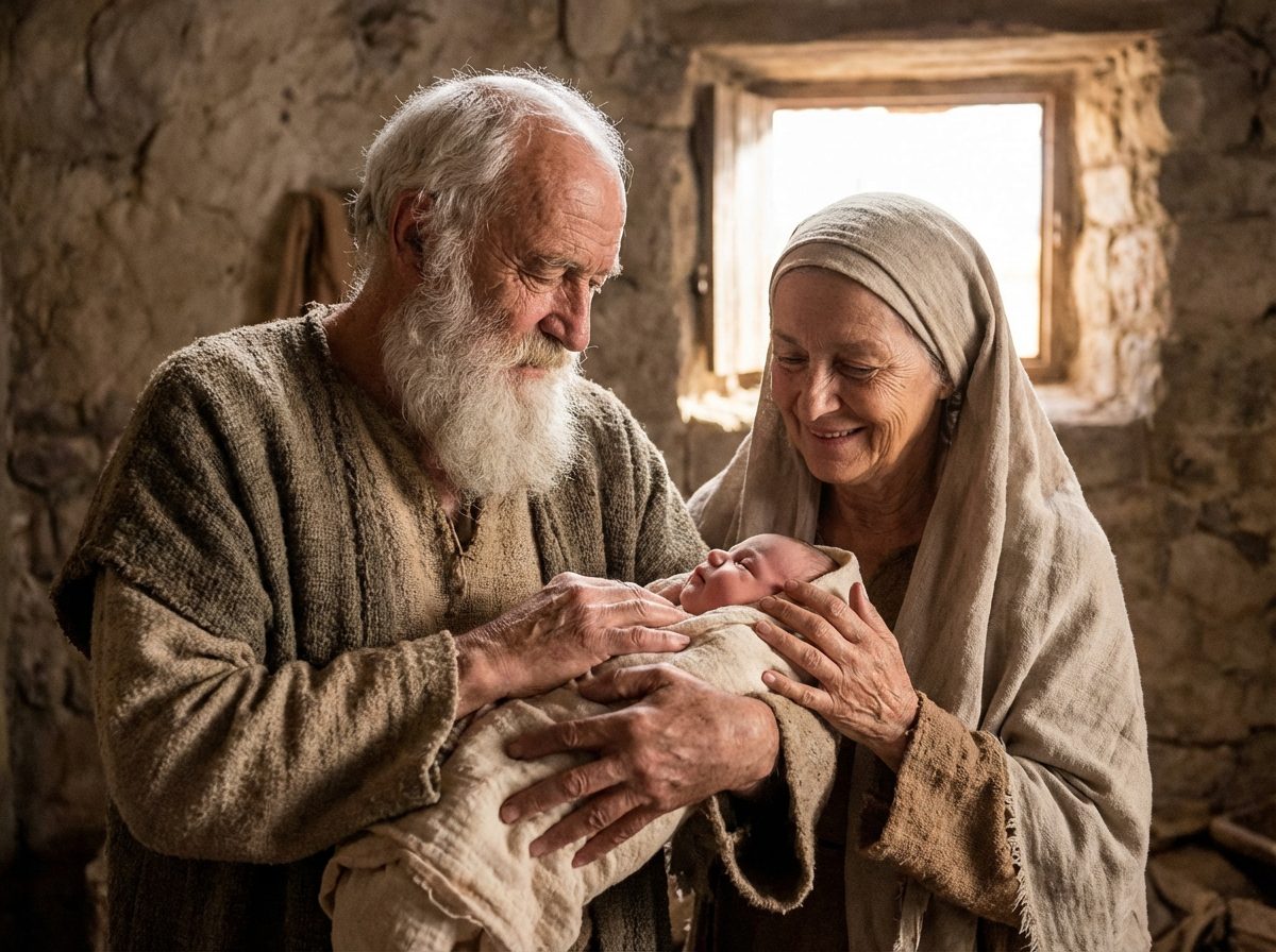 Zechariah, Elizabeth and Baby John